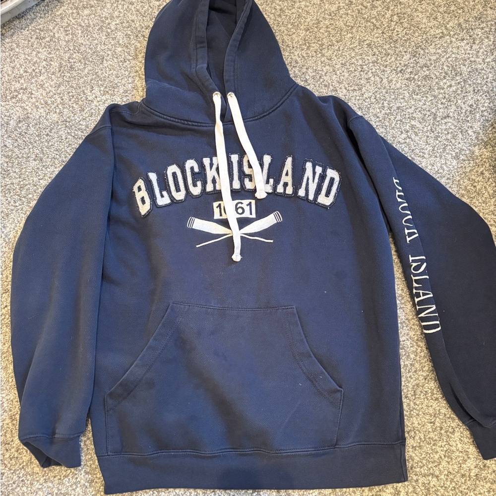 Block Island Navy Hoodie